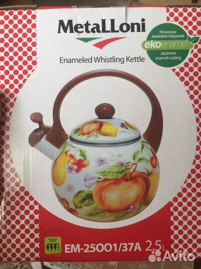 Чайник эмалированный