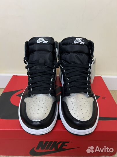 Nike Air Jordan 1 High Og Retro Silver Toe