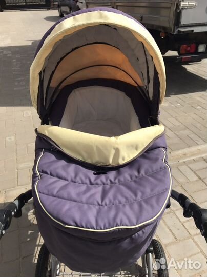 Коляска 2в1 индиго
