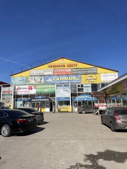 Торговая площадь от 100 м2