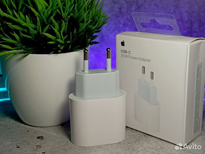 Блок питания apple 20w