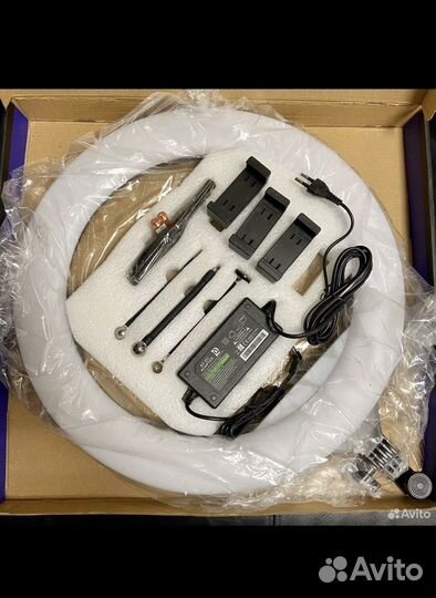 Кольцевая лампа 45 см. Новая с гарантией