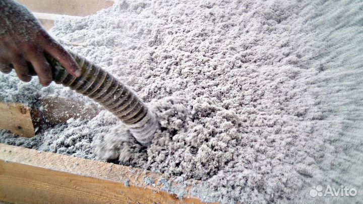 Эковата Ecofiber - бесшовный утеплитель для дома