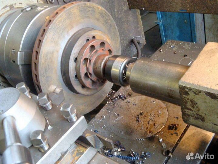 Токарные работы. Проточка тормозных дисков