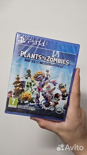 Plants vs. Zombies Битва за Нейборвиль PS4 (диск