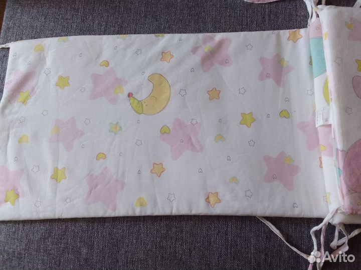 Бортики в детскую кроватку бу