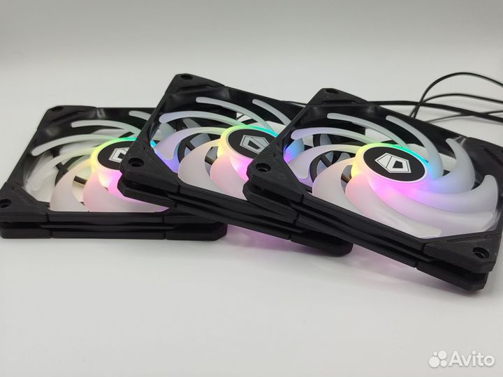 Тонкие ID-Cooling NO-12015-XT-aRGB 120x120x15мм