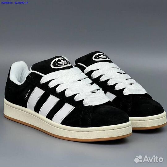 Кроссовки Adidas Campus Black (Арт.68846)