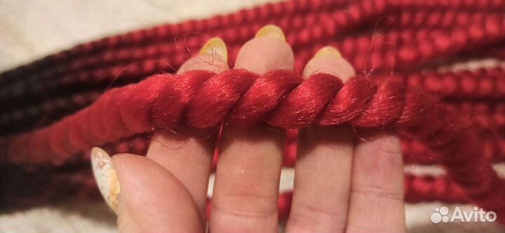 Хвост на шлем. Дреды на шлем. Мотоцикл