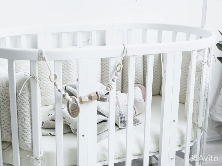 Кроватка-трансформер ellipsebed