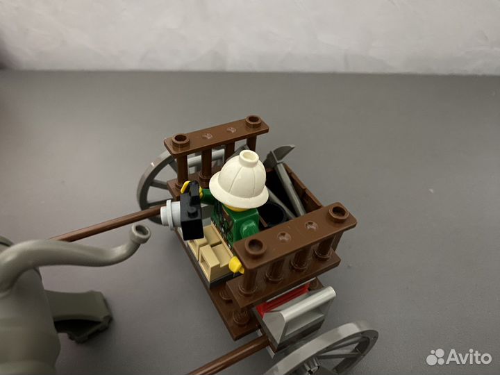 Lego adventurers 7414 слоновья повозка