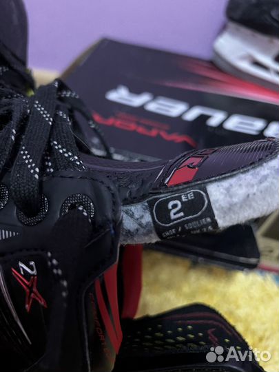 Хоккейные коньки bauer vapor 2x