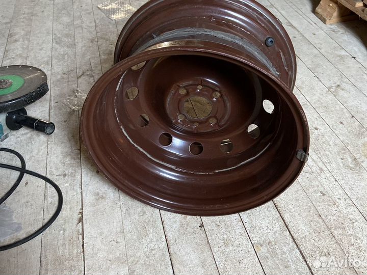 Диски R15 J 9. 4x98. Разварки жигулёвские R15