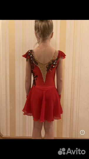 Платье для фигурного катания вальс, танго, испания