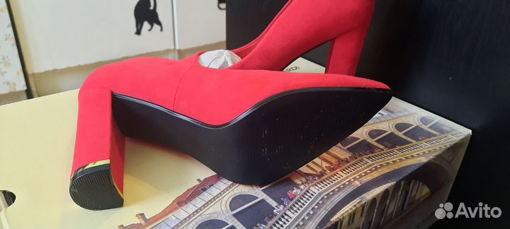 Туфли женские 39 размер замша