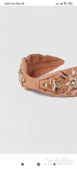 Новый ободок Zara kids