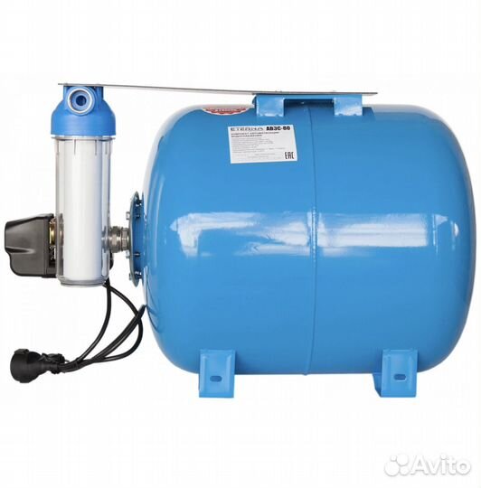 Гидроаккумулятор 80 л в сборе с автоматикой