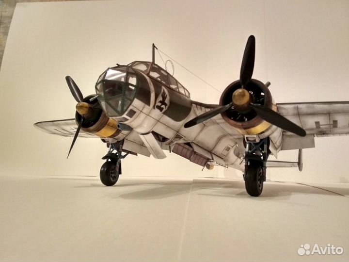 Модель-копия Германского бомбардировщика Do-17