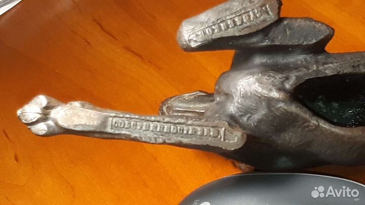 Статуэтка собака антиквариат