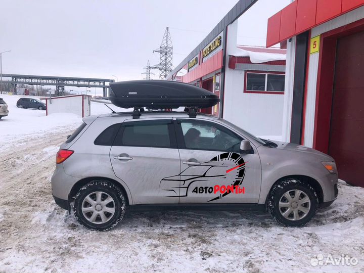 Автобокс Voyage 440л усиленный на Mitsubishi ASX