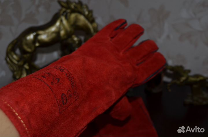 Краги сварочные спилковые летние