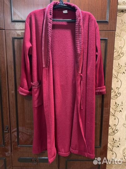 Халат махровый теплый