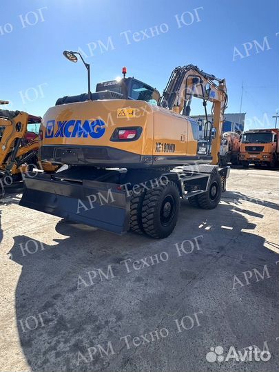 Колёсный экскаватор XCMG XE180WD, 2023