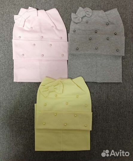 Комплект шапка и снуд