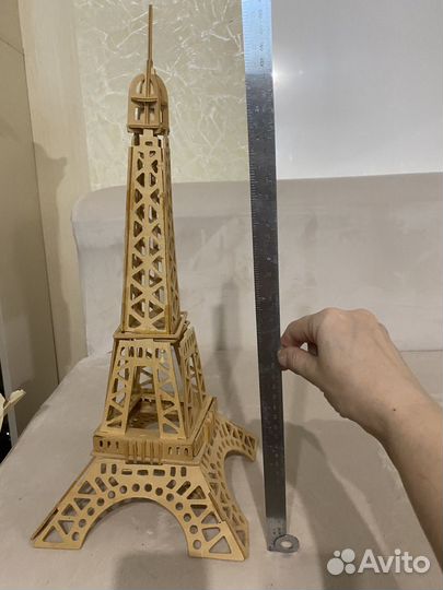 Деревянный конструктор Эйфелева башня