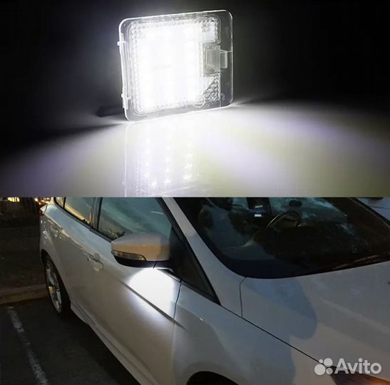 LED подсветка бокового зеркала Ford Focus 3