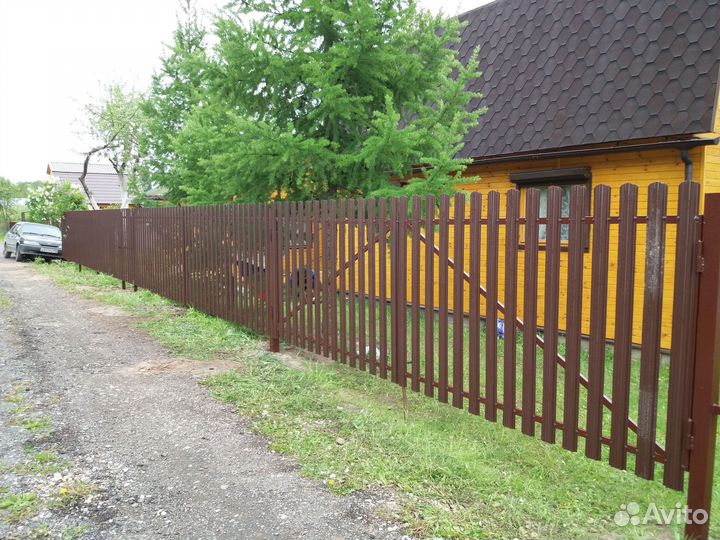 Забор - Штакетник