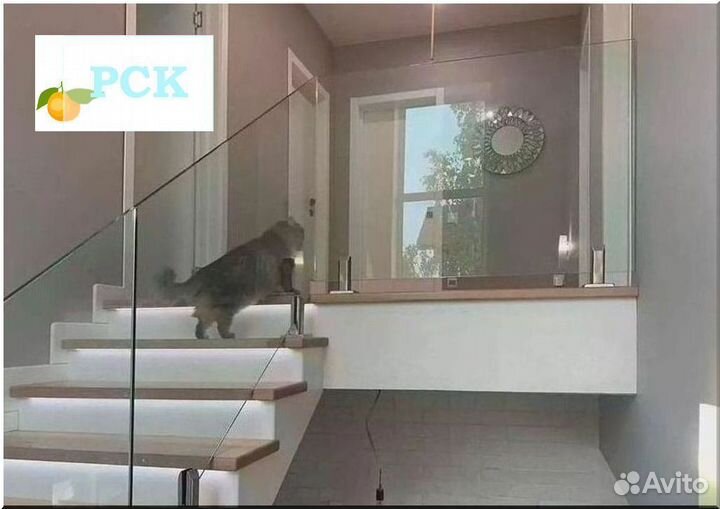 Ограждение лестницы от детей