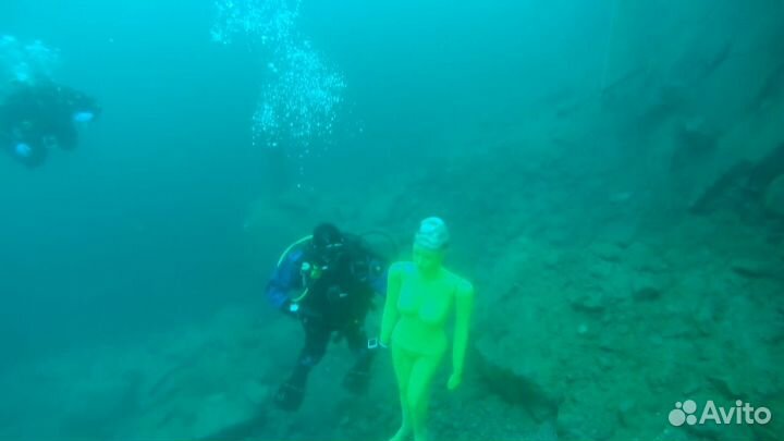Водолазные работы. Поиск затонувшего снаряжения