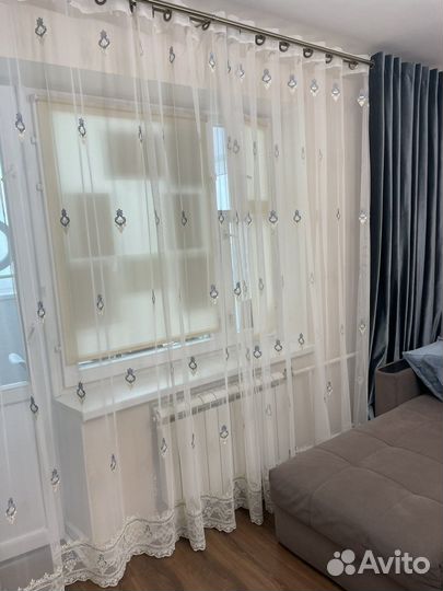 Тюль на люверсах