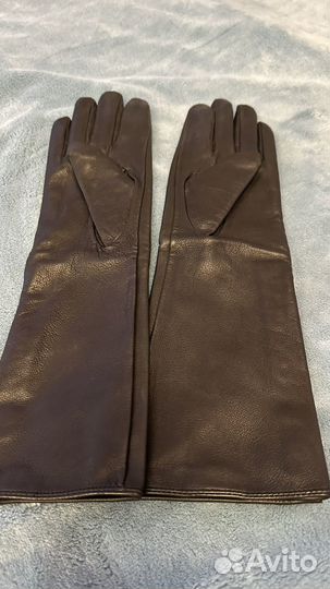 Перчатки женские кожаные Eleganzza