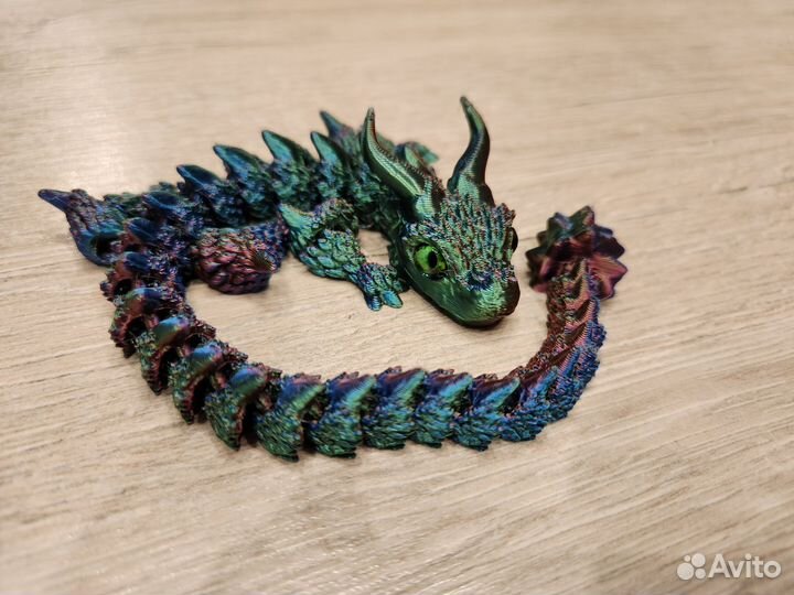 Игрушка дракон подвижная
