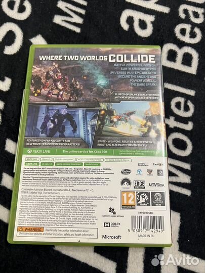 Transformers rise of the dark spark xbox 360