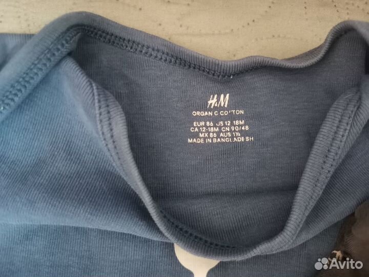 Футболка детская для мальчика 86 h&m