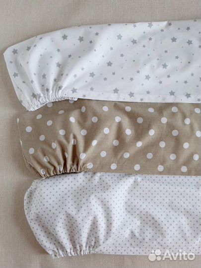Простынка на резинках детская