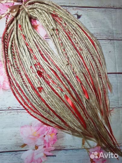 Де дреды/косы. Вплет изготовление