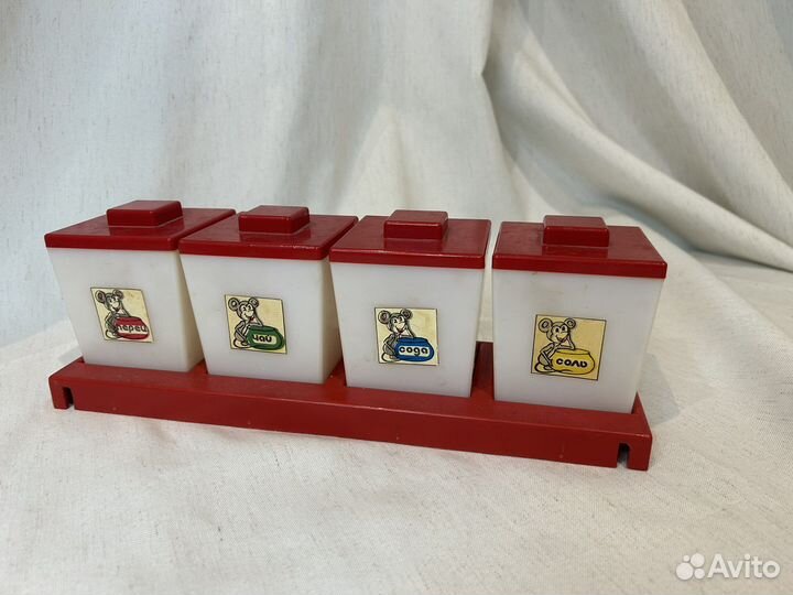 Набор баночек для специй СССР