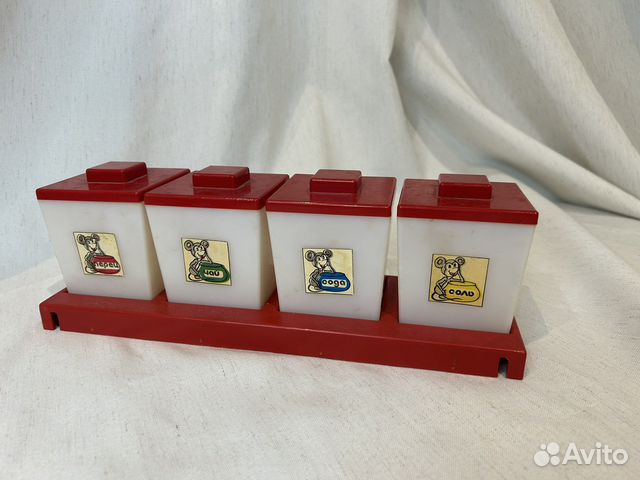 Набор баночек для специй СССР