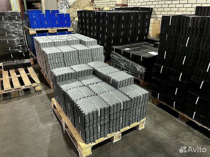 Модульная плитка для автомойки