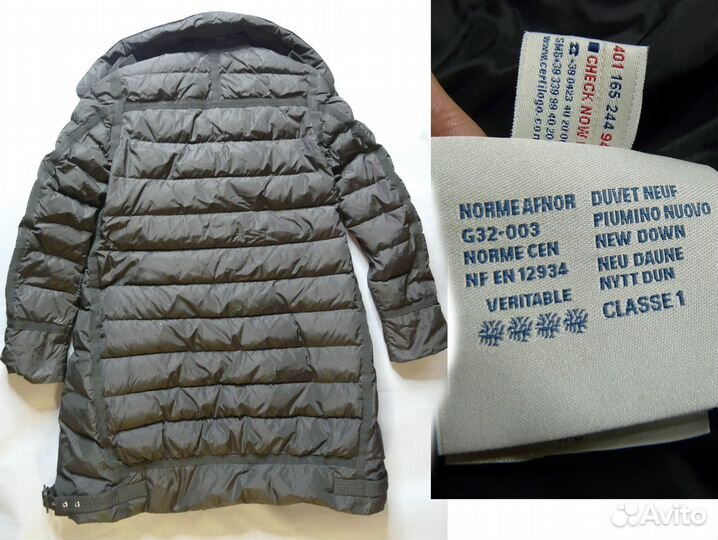 Пуховик женский зимний Moncler р.S