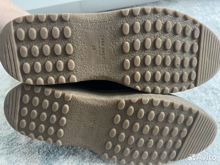 Ботинки zara на меху