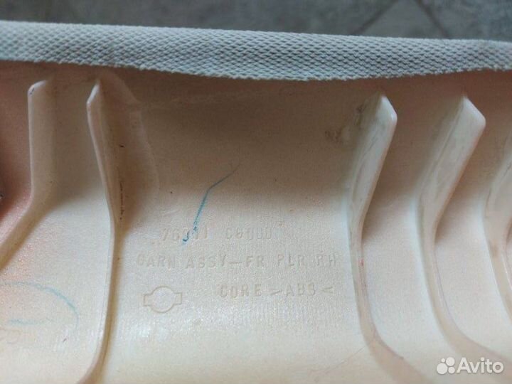 Накладка стойки лобового стекла Infiniti Fx37 S50