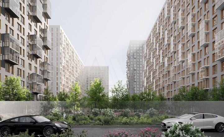 2-к. квартира, 45,4 м², 17/24 эт.