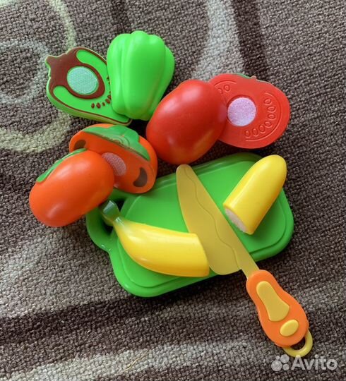 Набор овощей на липучке