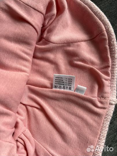 Шапка шлем для девочки