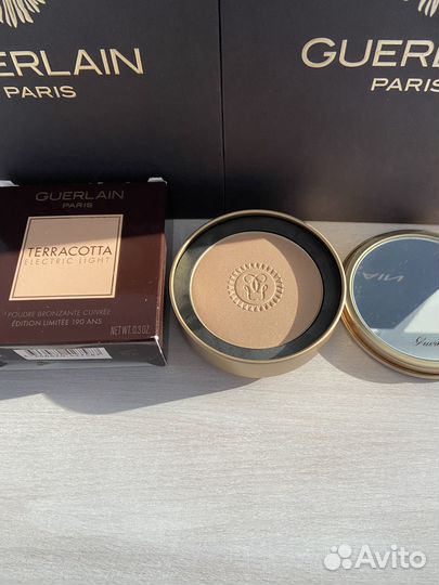 Guerlain terracotta limited бронзирующая пудра
